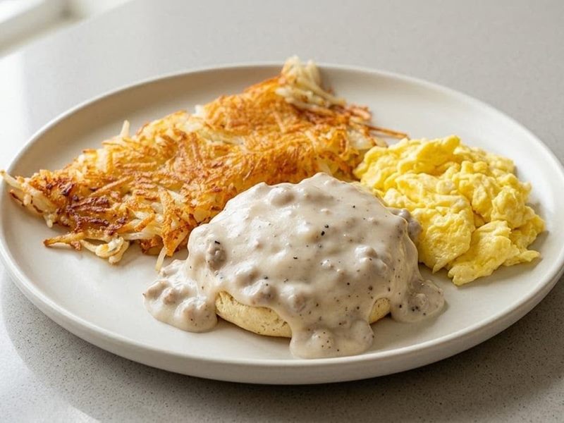 The Egg Factory food