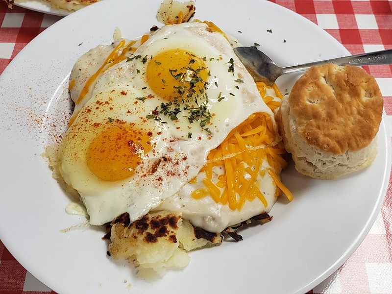 The Egg Factory food